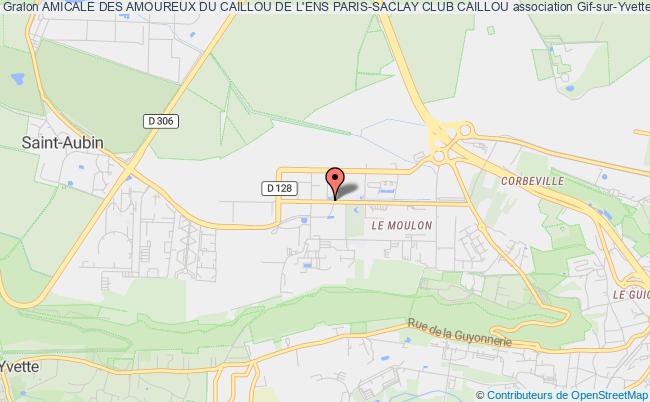 plan association Amicale Des Amoureux Du Caillou De L'ens Paris-saclay Club Caillou Gif-sur-Yvette