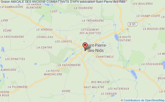 plan association Amicale Des Anciens Combattants D'afn Saint-Pierre-des-Nids
