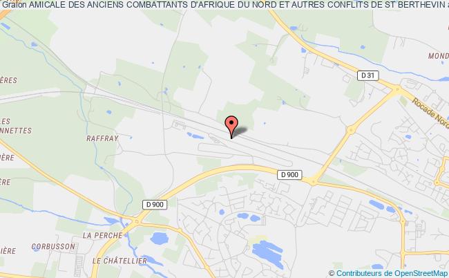 plan association Amicale Des Anciens Combattants D'afrique Du Nord Et Autres Conflits De St Berthevin Saint-Berthevin