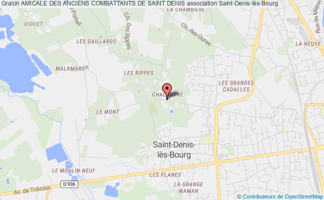 plan association Amicale Des Anciens Combattants De Saint Denis Saint-Denis-lès-Bourg