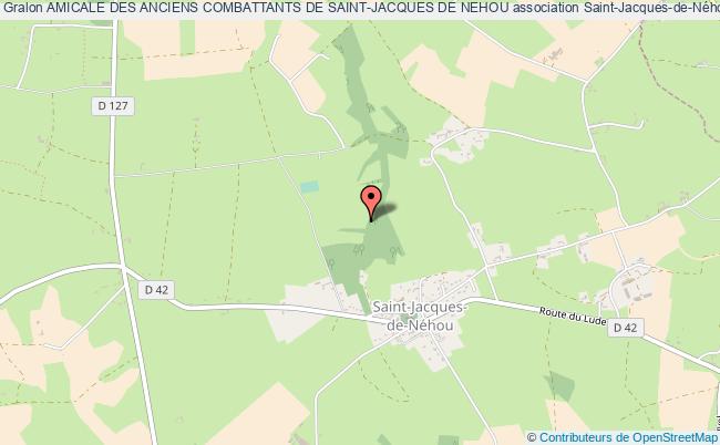 plan association Amicale Des Anciens Combattants De Saint-jacques De Nehou Saint-Jacques-de-Néhou