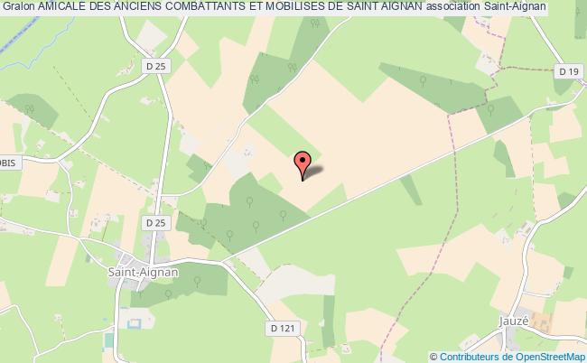 plan association Amicale Des Anciens Combattants Et Mobilises De Saint Aignan Saint-Aignan