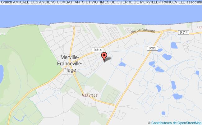 plan association Amicale Des Anciens Combattants Et Victimes De Guerre De Merville-franceville Merville-Franceville-Plage