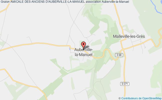 plan association Amicale Des Anciens D'auberville-la-manuel Auberville-la-Manuel