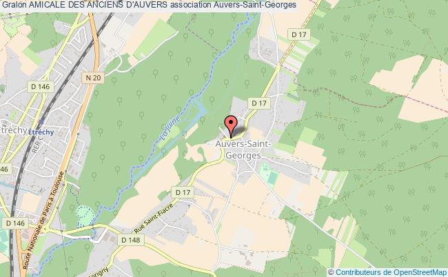 plan association Amicale Des Anciens D'auvers Auvers-Saint-Georges