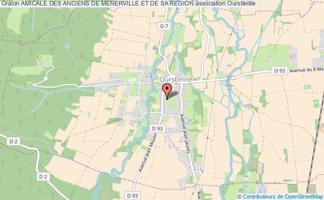 plan association Amicale Des Anciens De Menerville Et De Sa Region Oursbelille