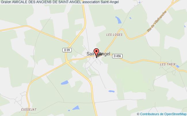 plan association Amicale Des Anciens De Saint-angel Saint-Angel