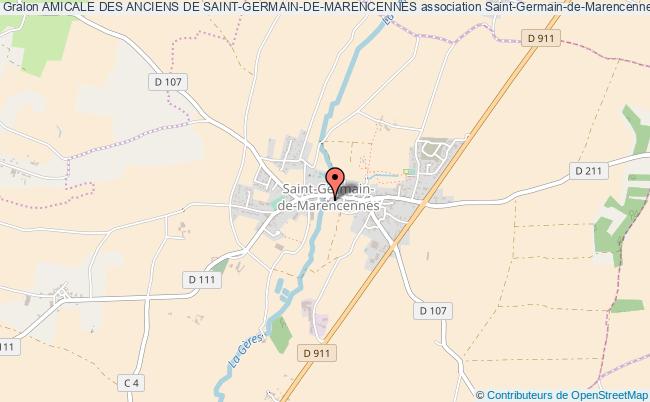 plan association Amicale Des Anciens De Saint-germain-de-marencennes Saint-Pierre-La-Noue