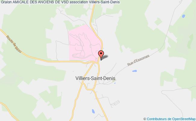 plan association Amicale Des Anciens De Vsd Villiers-Saint-Denis
