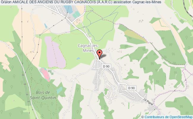 plan association Amicale Des Anciens Du Rugby Cagnacois (a.a.r.c) Cagnac-les-Mines