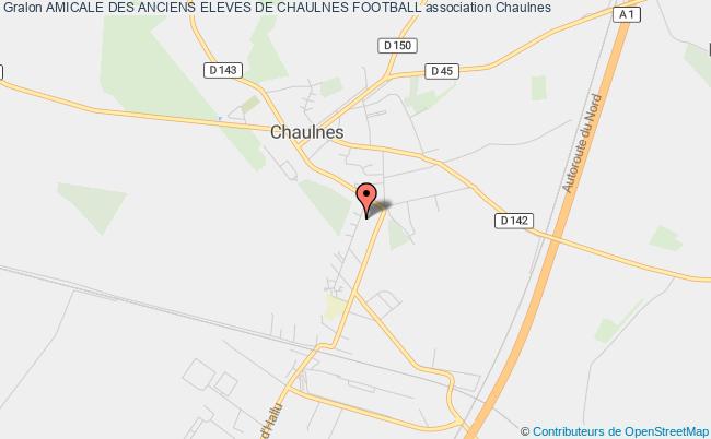 plan association Amicale Des Anciens Eleves De Chaulnes Football Chaulnes