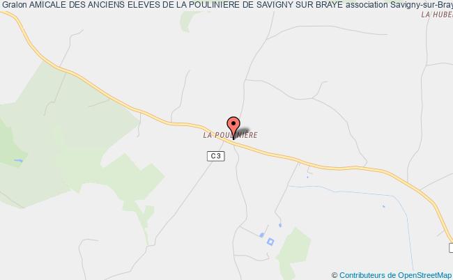plan association Amicale Des Anciens Eleves De La Pouliniere De Savigny Sur Braye Savigny-sur-Braye