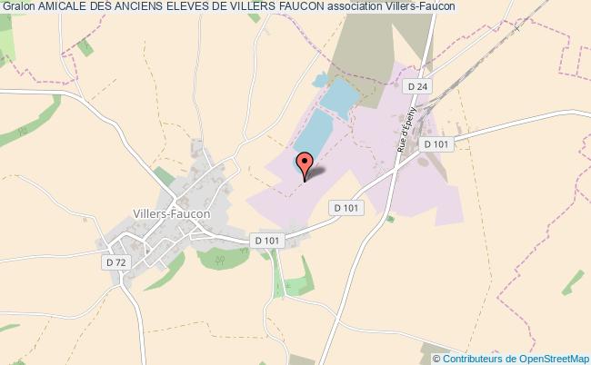 plan association Amicale Des Anciens Eleves De Villers Faucon Villers-Faucon