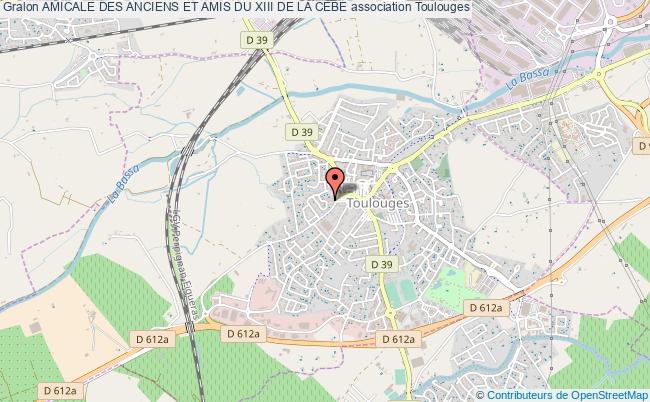 AMICALE DES ANCIENS ET AMIS DU XIII DE LA CÈBE