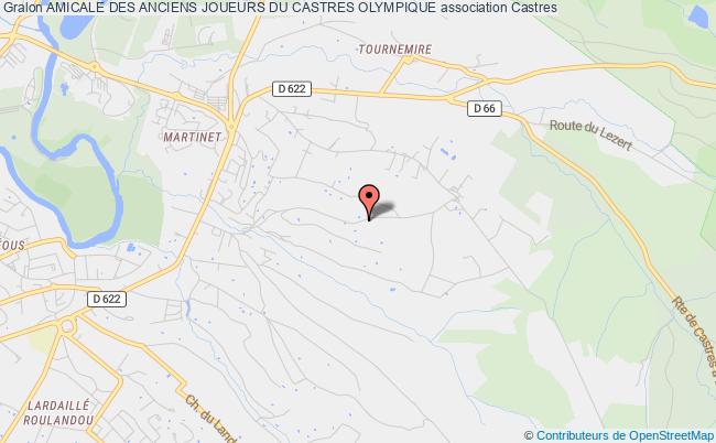 plan association Amicale Des Anciens Joueurs Du Castres Olympique Castres