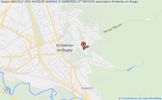 plan association Amicale Des Anciens Marins D' AmbÉrieu Et RÉgion Ambérieu-en-Bugey