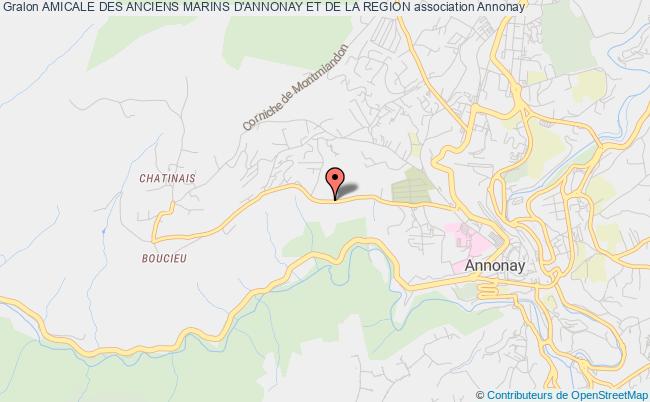 plan association Amicale Des Anciens Marins D'annonay Et De La Region Annonay