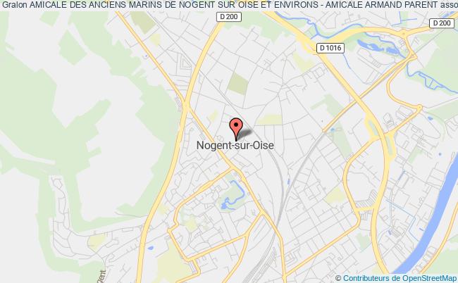 plan association Amicale Des Anciens Marins De Nogent Sur Oise Et Environs - Amicale Armand Parent Nogent-sur-Oise