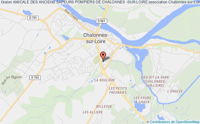 plan association Amicale Des Anciens Sapeurs Pompiers De Chalonnes -sur-loire Chalonnes-sur-Loire