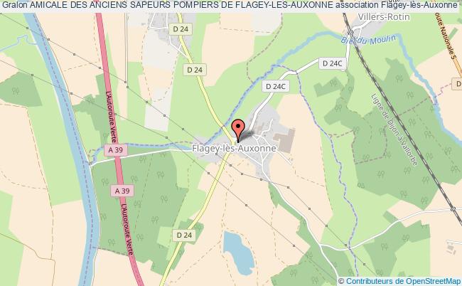 plan association Amicale Des Anciens Sapeurs Pompiers De Flagey-les-auxonne Flagey-lès-Auxonne