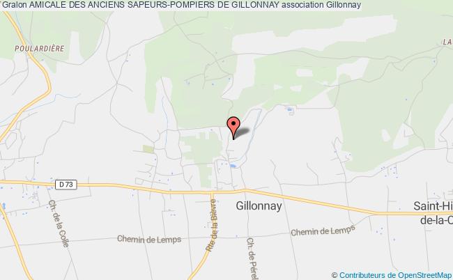 plan association Amicale Des Anciens Sapeurs-pompiers De Gillonnay Gillonnay