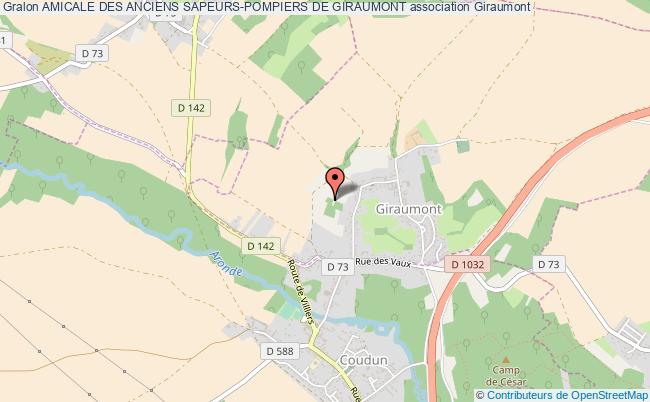 plan association Amicale Des Anciens Sapeurs-pompiers De Giraumont Giraumont