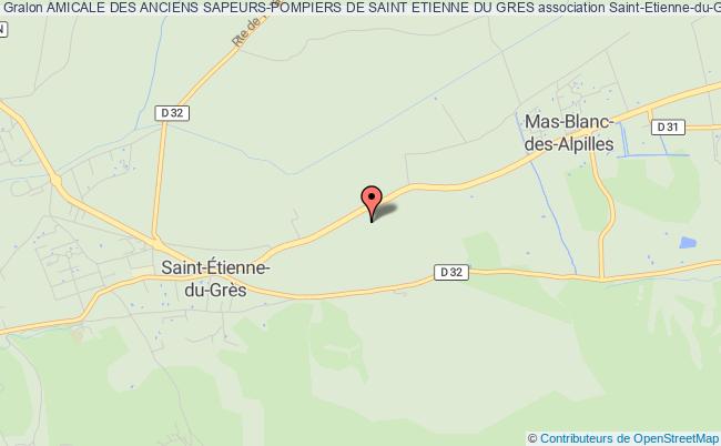 plan association Amicale Des Anciens Sapeurs-pompiers De Saint Etienne Du Gres Saint-Étienne-du-Grès