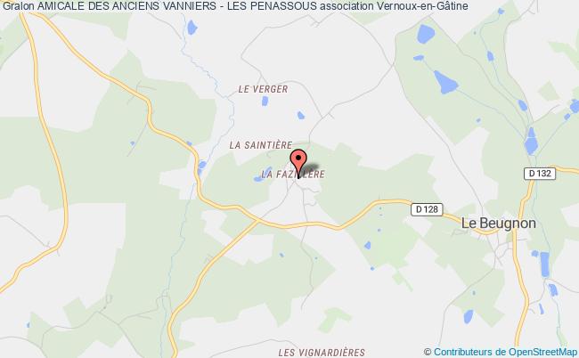 plan association Amicale Des Anciens Vanniers - Les Penassous Vernoux-en-Gâtine