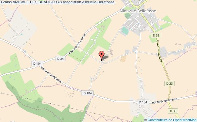 plan association Amicale Des Bijaugeurs Allouville-Bellefosse
