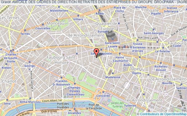 plan association Amicale Des Cadres De Direction Retraites Des Entreprises Du Groupe Groupama - (agreg) PARIS