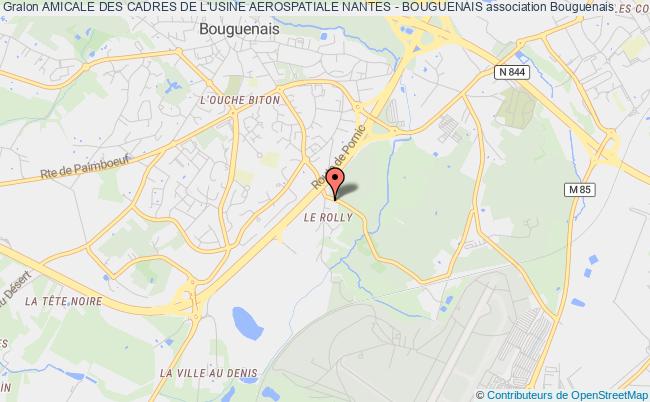 plan association Amicale Des Cadres De L'usine Aerospatiale Nantes - Bouguenais Bouguenais