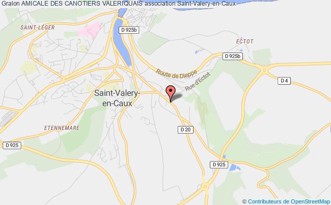 plan association Amicale Des Canotiers Valeriquais Saint-Valery-en-Caux