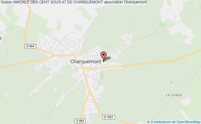 plan association Amicale Des Cent Sous 47 De Charquemont Charquemont