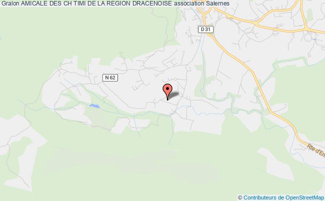 plan association Amicale Des Ch Timi De La Region Dracenoise Salernes