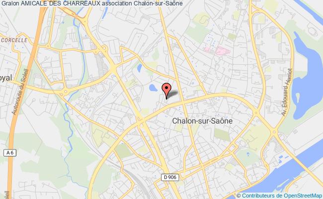 plan association Amicale Des Charreaux Chalon-sur-Saône
