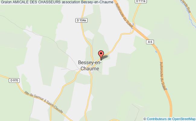 plan association Amicale Des Chasseurs Bessey-en-Chaume