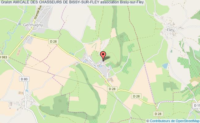 plan association Amicale Des Chasseurs De Bissy-sur-fley Bissy-sur-Fley