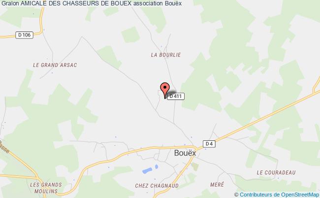 plan association Amicale Des Chasseurs De Bouex Bouëx