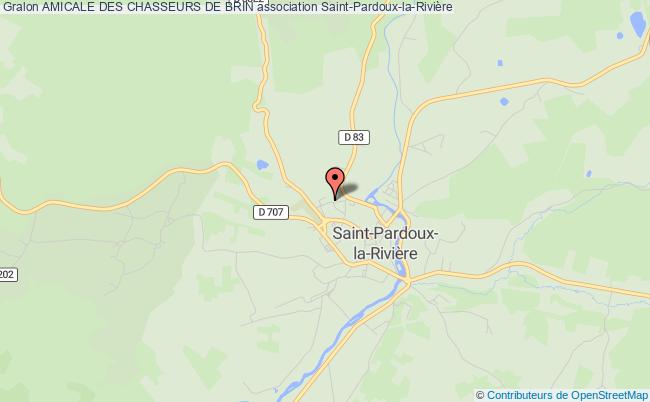plan association Amicale Des Chasseurs De Brin Saint-Pardoux-la-Rivière