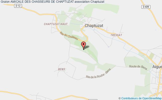 AMICALE DES CHASSEURS DE CHAPTUZAT