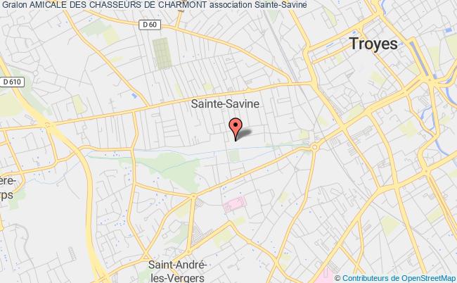 plan association Amicale Des Chasseurs De Charmont Sainte-Savine