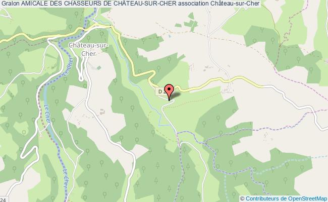 plan association Amicale Des Chasseurs De ChÂteau-sur-cher Château-sur-Cher