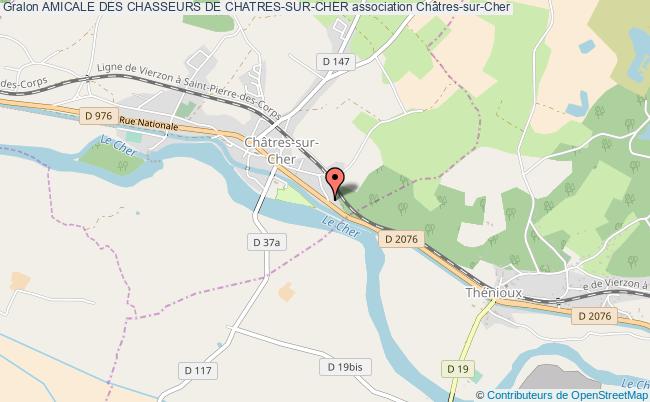 plan association Amicale Des Chasseurs De Chatres-sur-cher Châtres-sur-Cher