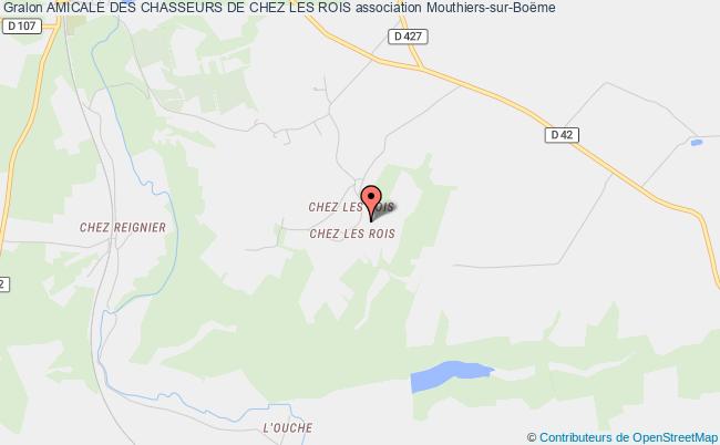 plan association Amicale Des Chasseurs De Chez Les Rois Mouthiers-sur-Boëme