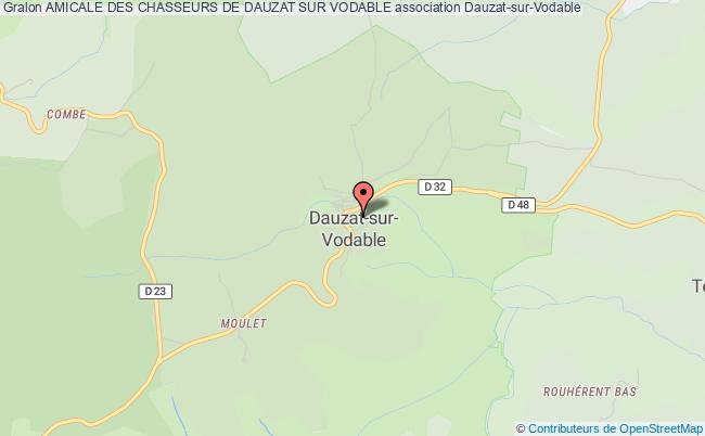 Amicale des chasseurs de dauzat sur vodable association Chasse Dauzat