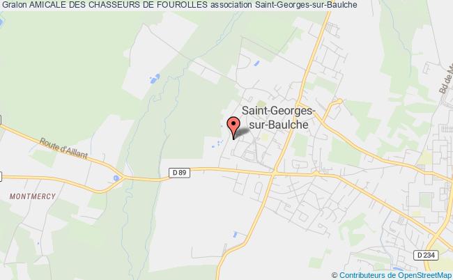 plan association Amicale Des Chasseurs De Fourolles Saint-Georges-sur-Baulche