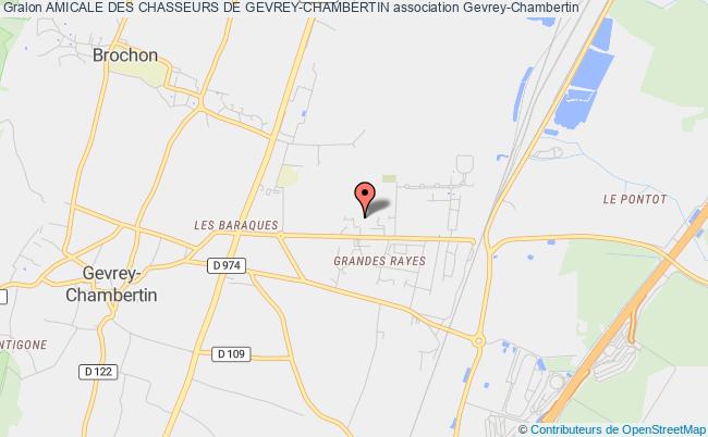 plan association Amicale Des Chasseurs De Gevrey-chambertin Gevrey-Chambertin