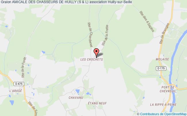 plan association Amicale Des Chasseurs De Huilly (s & L) Huilly-sur-Seille