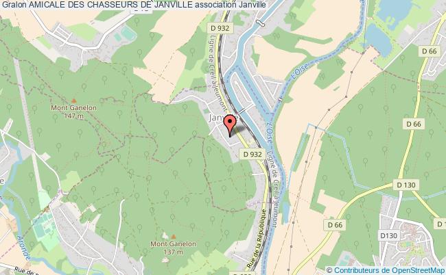 plan association Amicale Des Chasseurs De Janville Janville