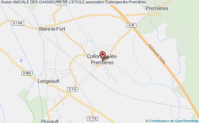 plan association Amicale Des Chasseurs De L'etoile Collonges-lès-Premières